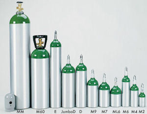 Oxygen cylinders